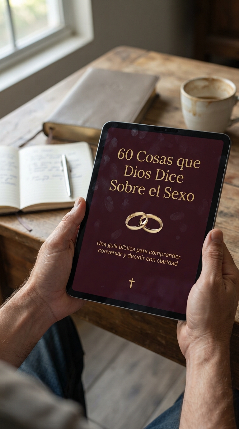 Libro digital abierto en una tableta